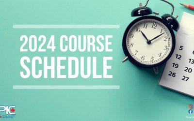 Course Schedule for 2024