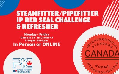 STEAMFITTER & PIPEFITTER IP RED SEAL CHALLENGE AND REFRESHER FALL 2023